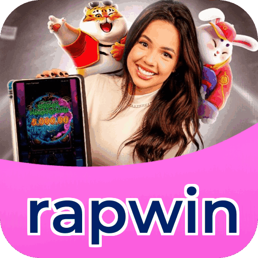 Plataforma rapwin mostrando interface moderna, jogos certificados e recursos de segurança licenciados